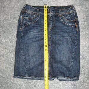 Silver Jeans Womens Blue Denim short Skirt Roby size 27